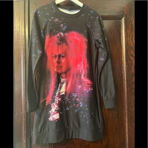 Blackmilk Bowie Labyrinth dress/sweater